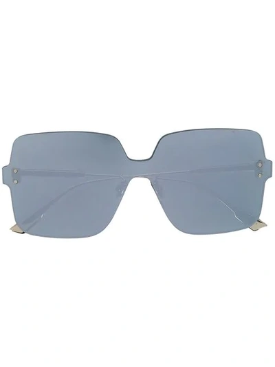 Shop Dior Colorquake1 Sunglasses In Yb7t4 Metallic