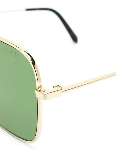 Shop Retrosuperfuture Iggy Sunglasses In Green