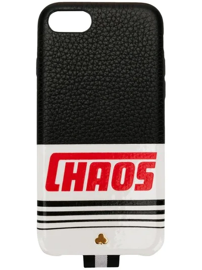 Shop Chaos Reflective Logo Iphone 7/8 Case In Black