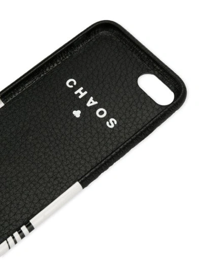 Shop Chaos Reflective Logo Iphone 7/8 Case In Black