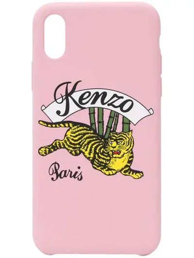 Kenzo Logo-print Iphone X/xs Case In Pink | ModeSens