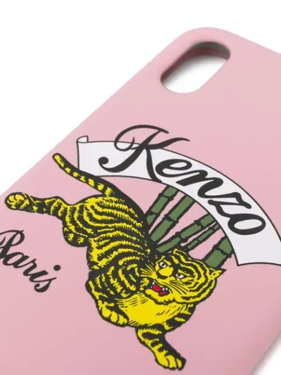 Shop Kenzo Logo-print Iphone X/xs Case In Pink