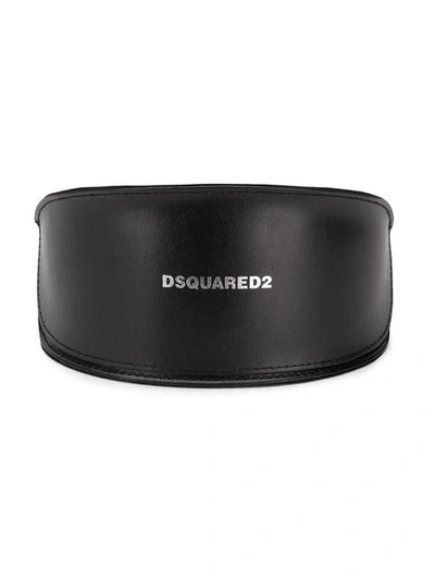 Shop Dsquared2 Band Sunglasses In Black