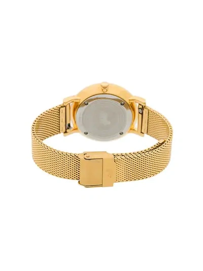 Shop Larsson & Jennings Ljxii Lugano Gold Milanese 33mm Watch