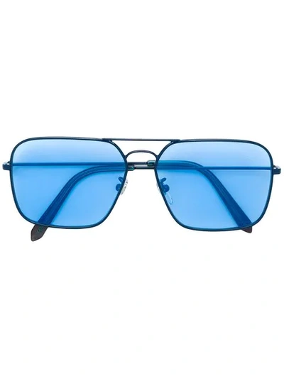 Shop Retrosuperfuture Iggy Sunglasses In Blue