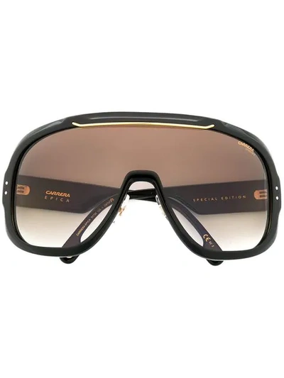 Carrera Epica Oversized Sunglasses In Black | ModeSens
