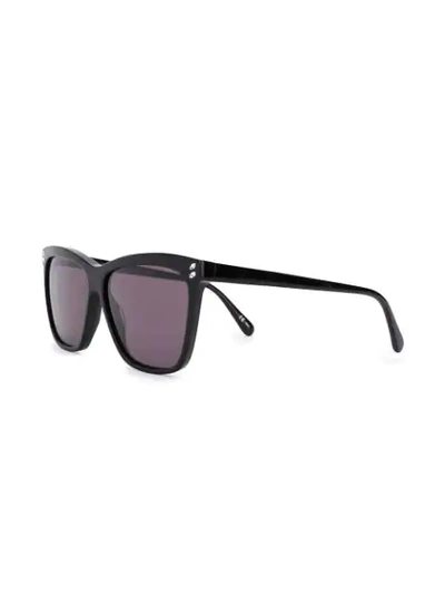 Shop Stella Mccartney Wayfarer Sunglasses In Black