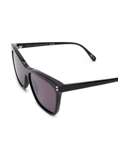 Shop Stella Mccartney Wayfarer Sunglasses In Black