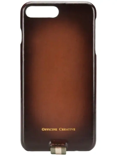 Shop Officine Creative Iphone 8 Plus Case In Brown