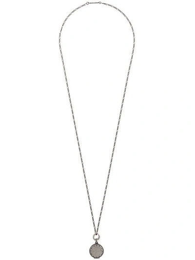 Shop Werkstatt:münchen Pendent Necklace In Silver