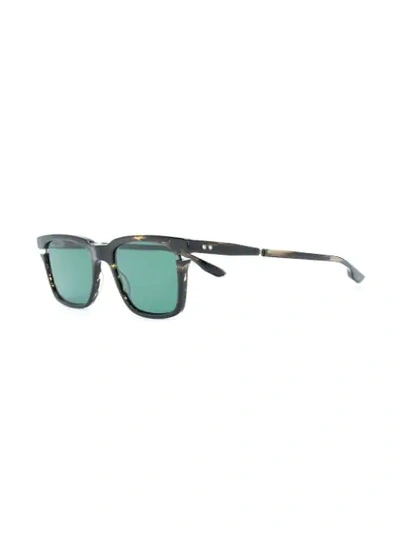 Shop Dita Eyewear Avec Sunglasses In Brown