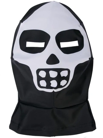 Shop Walter Van Beirendonck 'skeleton Mask' Balaklava - Schwarz In Black
