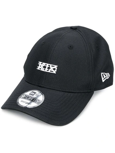Shop Ktz Classic Logo Baseball Cap In Black
