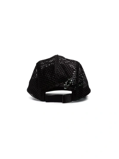 Off-white Mesh 5 Panel Baseball Cap In Black