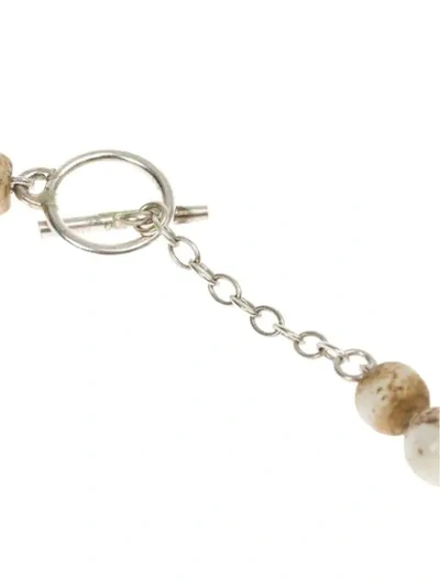 Shop Henson Small Shell Bead Necklace In Neutrals