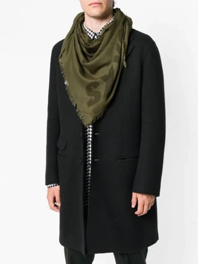 Shop Diesel S-teo Scarf - Green