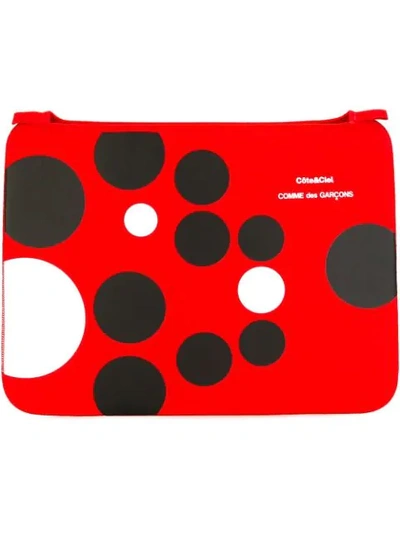 Shop Comme Des Garçons Wallet  Wallet X Côte&ciel Laptophülle - Rot In Red