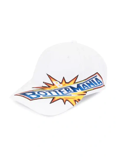 Shop Botter Embroidered Logo Baseball Cap In White