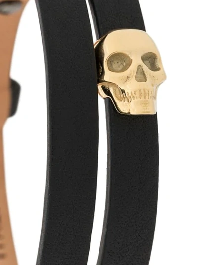 Shop Northskull Skull Bracelet In Gold