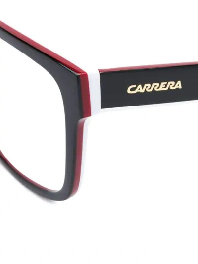 Shop Carrera Square Glasses In Black