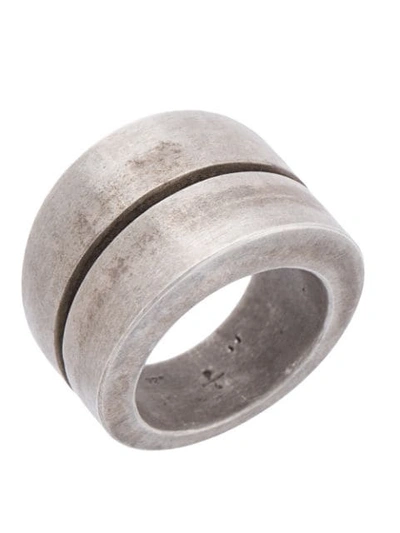 Shop Parts Of Four Crevice Ring In Grey