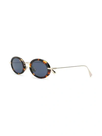 Shop Dior Hypnotic2 Sunglasses In Brown