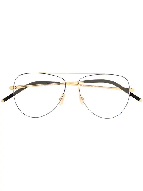 fendi glasses gold frames