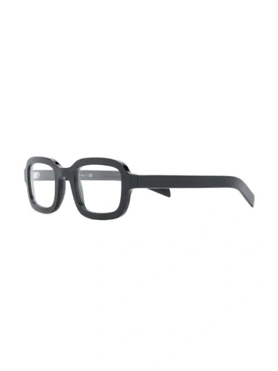 Shop Prada Square Frame Glasses In Black