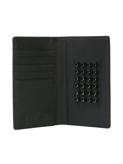 Shop Yohji Yamamoto Phone And Card Case In Black