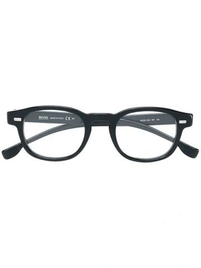 Shop Hugo Boss Boss  Classic Square Glasses - Black