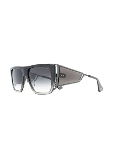 Shop Dita Eyewear Souliner Sunglasses In Black