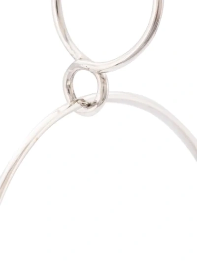 Shop Vibe Harsløf Medium Hoop Earring In Silver