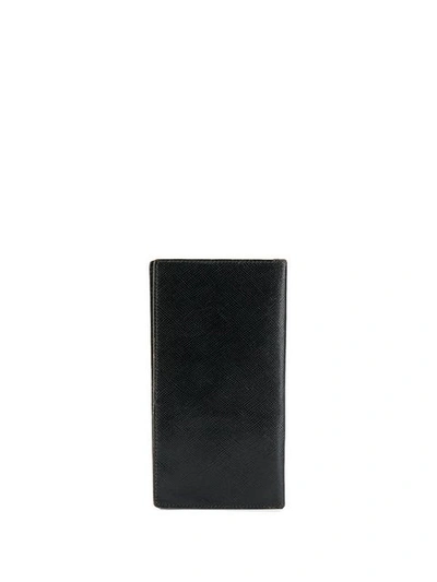 Pre-owned Gucci 1960's Billfold Cardholder In Black