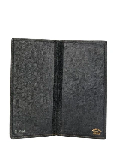 Pre-owned Gucci 1960's Billfold Cardholder In Black