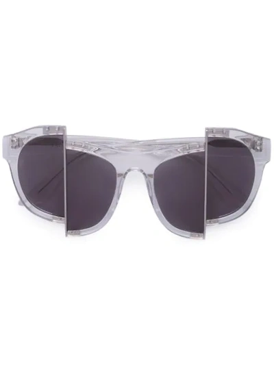 Shop Percy Lau Axis Y Sunglasses In Grey