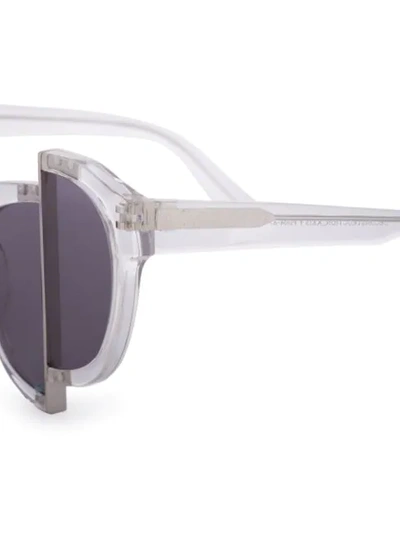 Shop Percy Lau Axis Y Sunglasses In Grey