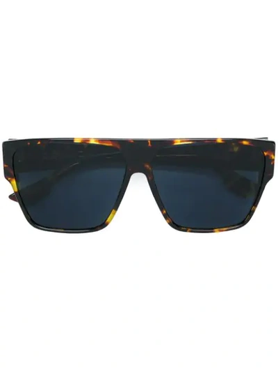 Shop Dior Hit Tortoiseshell Sunglasses In P65a9