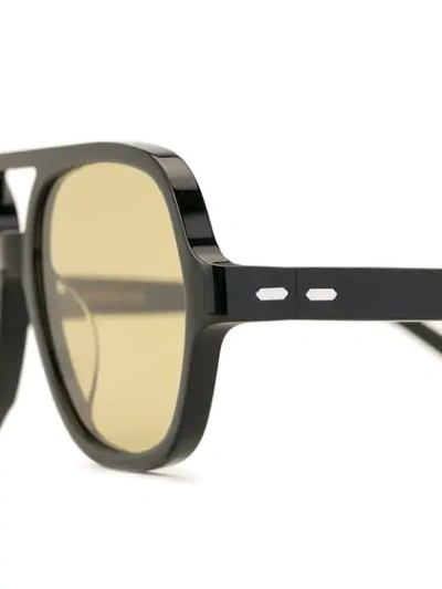 Shop Gentle Monster Flack Bee Sunglasses In Black