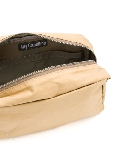 Shop Ally Capellino Simon Wash Bag In Neutrals