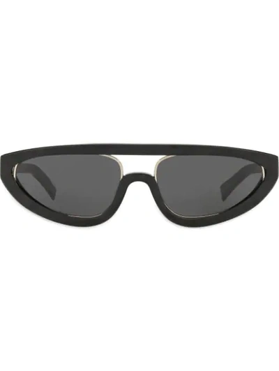 Shop Alain Mikli Fiare Sunglasses In Black