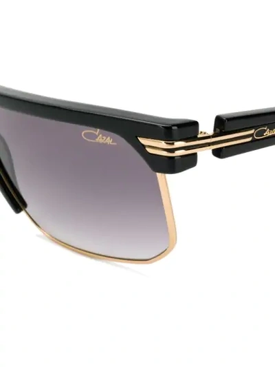 Shop Cazal Square Tinted Sunglasses - Metallic