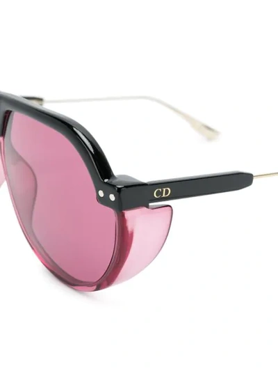 Shop Dior Club 3 Sunglasses In Black