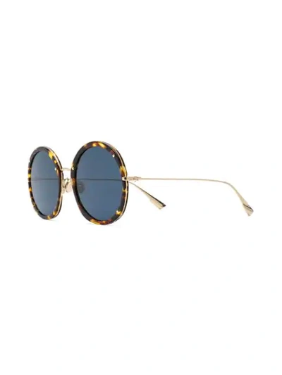 Shop Dior Hypnotic Sunglasses In Brown