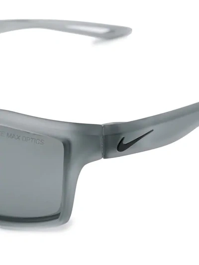 Nike Rectangular Shaped Sunglasses In Grey