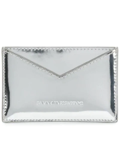 Shop Calvin Klein 205w39nyc Metallic Cardholder