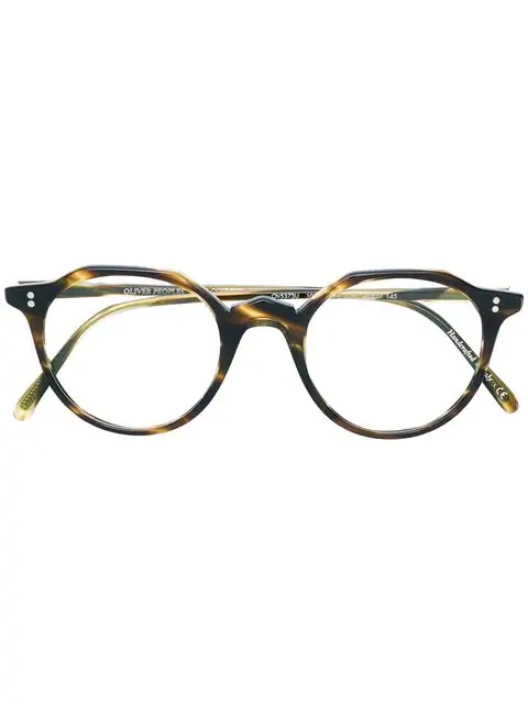 oliver peoples round glasses