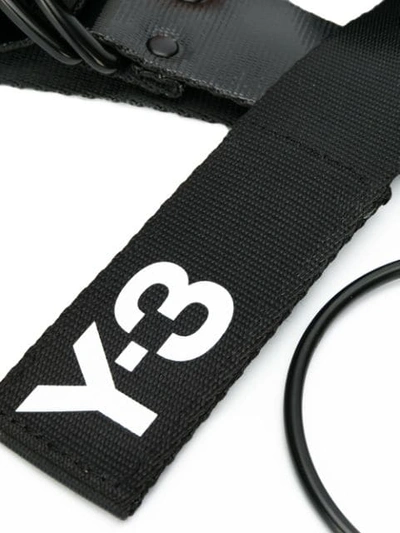 Shop Y-3 Logo Industrial Belt In Black