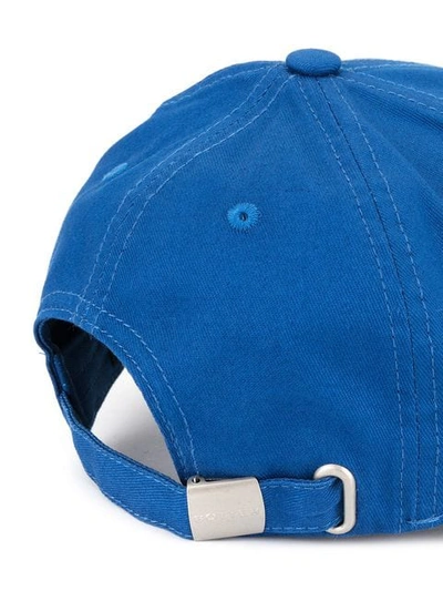 Shop Botter Rush Embroidered Baseball Cap In Blue
