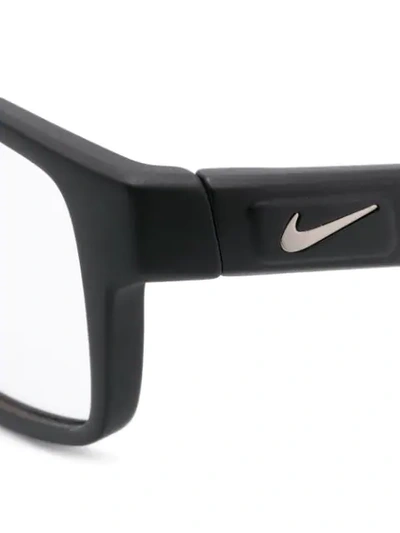 Shop Nike 7090 Glasses In Black