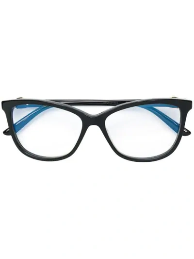Shop Cartier Square-frame Glasses In Black